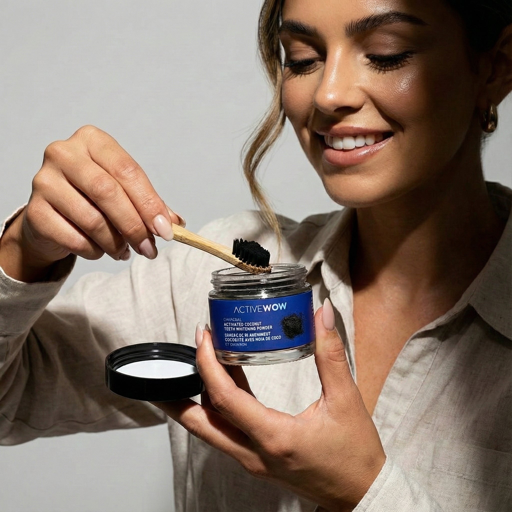 Activated Charcoal Teeth Whitening Powder