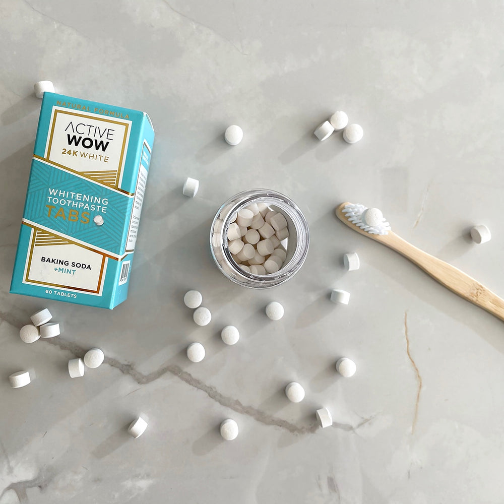 Baking Soda Whitening Toothpaste Tabs