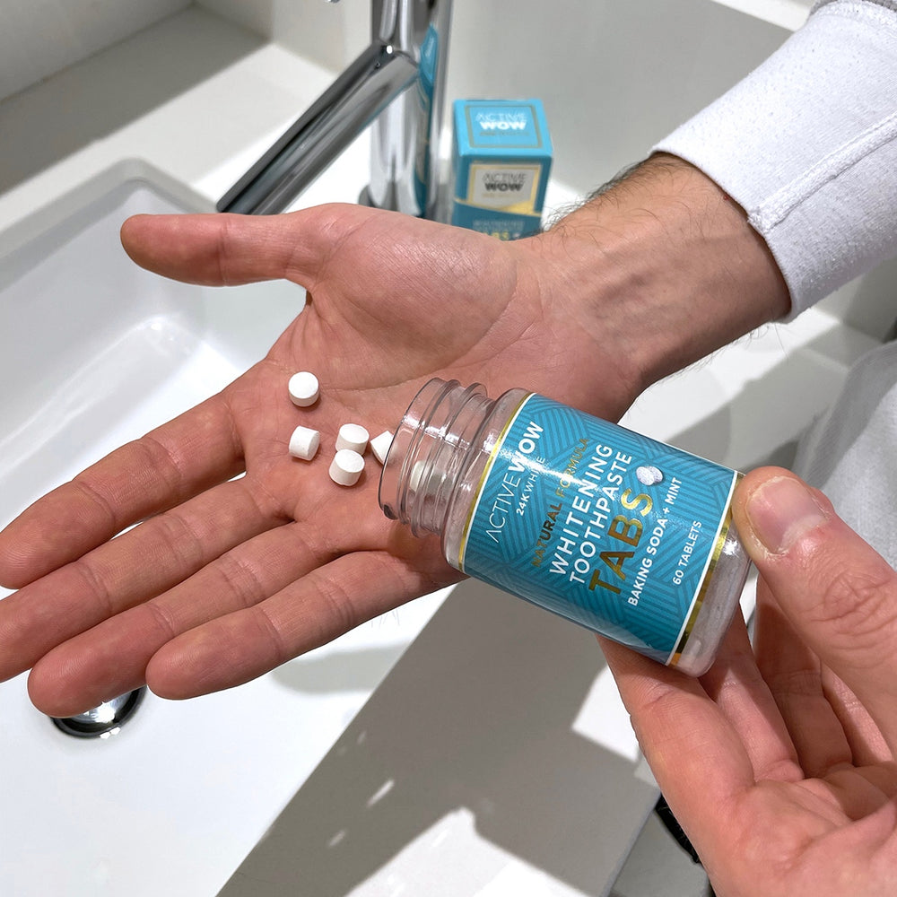 Baking Soda Whitening Toothpaste Tabs